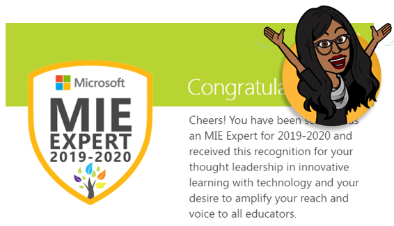 Rosalyn_Teach's tweet photo. ⭐️Yay! Excited to be a part of the team again this year! Just got the news that I have been accepted as an MIE Expert for the new school year! What a great PLN! #MIEE #GAMIE #EdTech #IImAlwaysLast #ABCOrder @APSInstructTech @ahrosser https://t.co/0eus83s14k