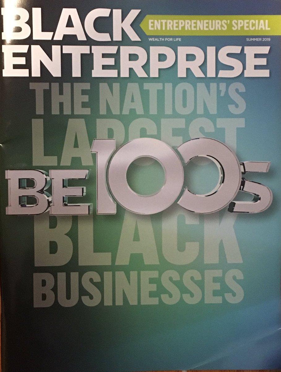 AlfredEdmondJr's tweet photo. Check @BlackEnterprise’s 2019 rankings of the BE 100s, the nation’s largest black-owned businesses.
Click here: https://t.co/IJyi0GFGdz
#blackexcellence #blackbusiness #BE100s #business #entrepreneurs #blackenterprise https://t.co/hwdlokYxET