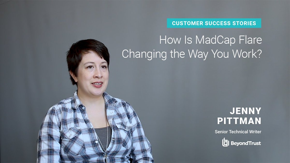 MadCapSoftware's tweet image. Improve #ticketdeflection + encourage users to #selfserv = more time for #support to focus on harder, more technical issues. Watch more (link: bit.ly/2yd7OWI)  from @BeyondTrust