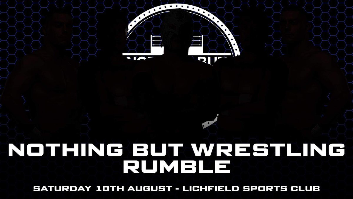 Nbwtweets's tweet photo. ***MATCH ANNOUNCEMENT!*** 

MAIN EVENT RUMBLE MATCH! 

Our main event tomorrow will be a  RUMBLE MATCH. The best of the best. Every competitor that enters has a chance to etch their name in the NBW history books and potentially go on to compete for NBW British Championship! 
#NBW https://t.co/KbUdwYzsxE
