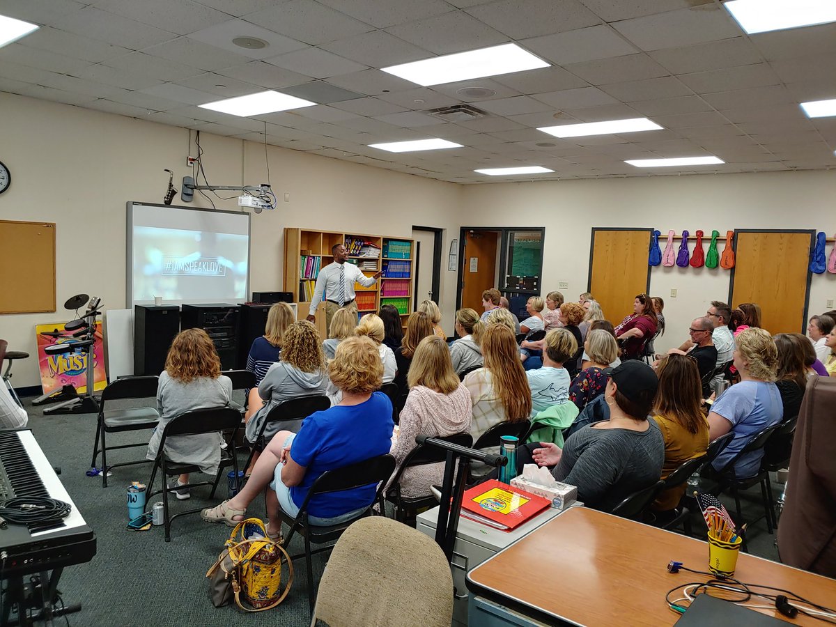 SPX7200's tweet photo. The SPX staff had a great day with @iamspeaklove!!! We are ready and excited to see the kids next week!! #SPXIndy #Iamspeaklove https://t.co/t3pdOzwOhb