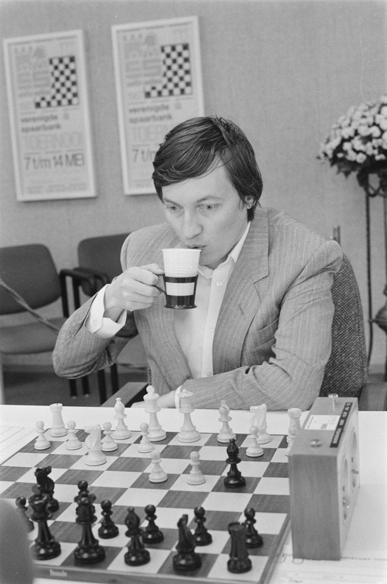 Douglas Griffin on X: World Champion Anatoly Karpov, Amsterdam IBM 1981.  (Source:  #chess  / X