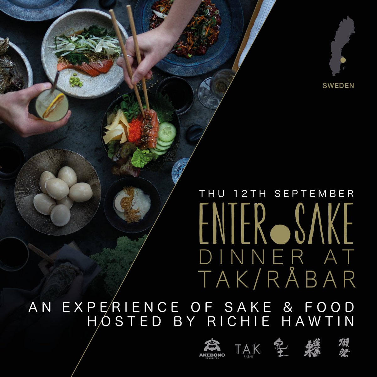 ENTER.Sake (@entersake) on Twitter photo 12/09 To all of our friends and #sake lovers in Stockholm! Please join us for an ENTER.Sake Dinner at TAK/Råbar hosted by <a href="/richiehawtin/">richiehawtin</a>!
Seats are limited!
Reserve online: tak.se
Or via e-mail: info@tak.se
facebook.com/events/7032838…
#ENTERSake #enjoySAKE 12/09 To all of our friends and #sake lovers in Stockholm! Please join us for an ENTER.Sake Dinner at TAK/Råbar hosted by <a href="/richiehawtin/">richiehawtin</a>!
Seats are limited!
Reserve online: tak.se
Or via e-mail: info@tak.se
facebook.com/events/7032838…
#ENTERSake #enjoySAKE