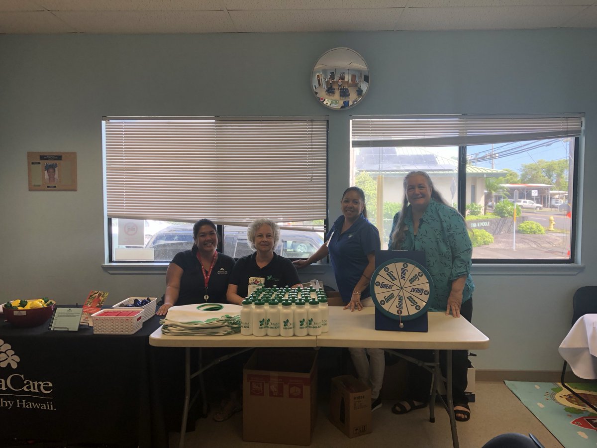 On 8/7/19, in observance of NHCW, we participated in Patient Appreciation Day. There were information tables, prizes, and giveaways! #2019NHCW #ValueCHCs Mahalo to our sponsors, partners, and donors! #AlohaCare #OhanaHealthPlan #Unitedhealthcare