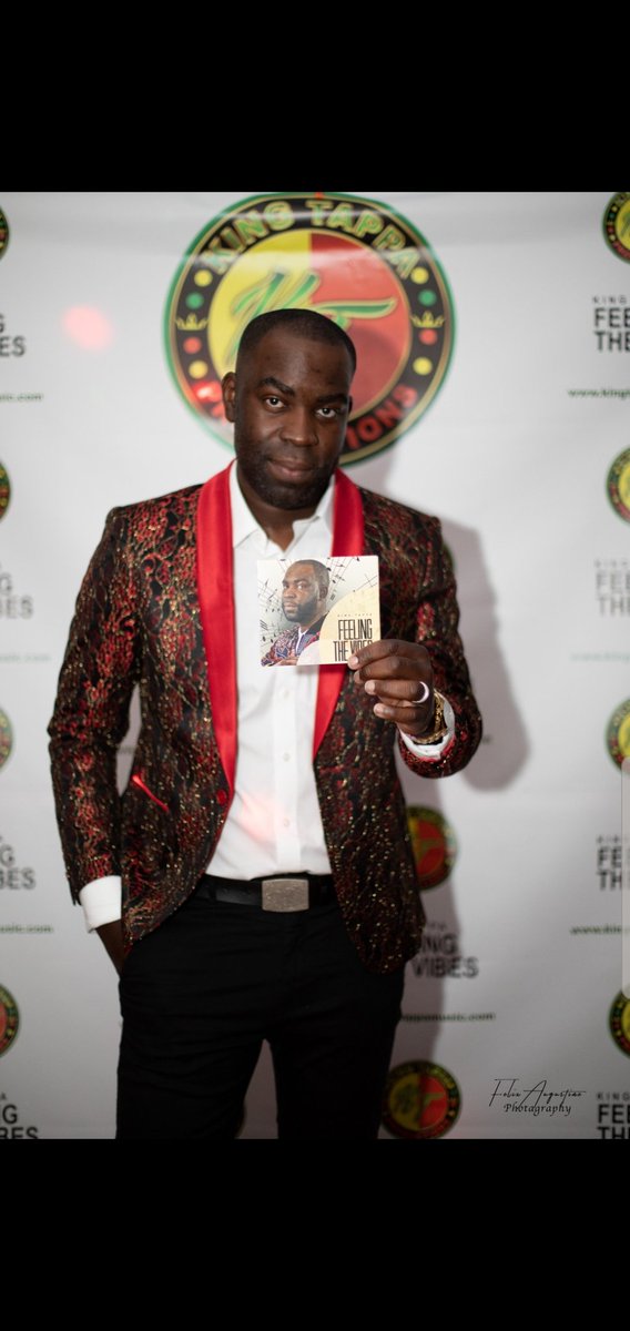 kingtappa's tweet photo. Dont miss one of the hottest #reggae album out now titled "Feeling The Vibes" by International Reggae artist King Tappa.
#feelingthevibes Now available on all digital platforms. #stream #download https://t.co/7Srj5q4OYm