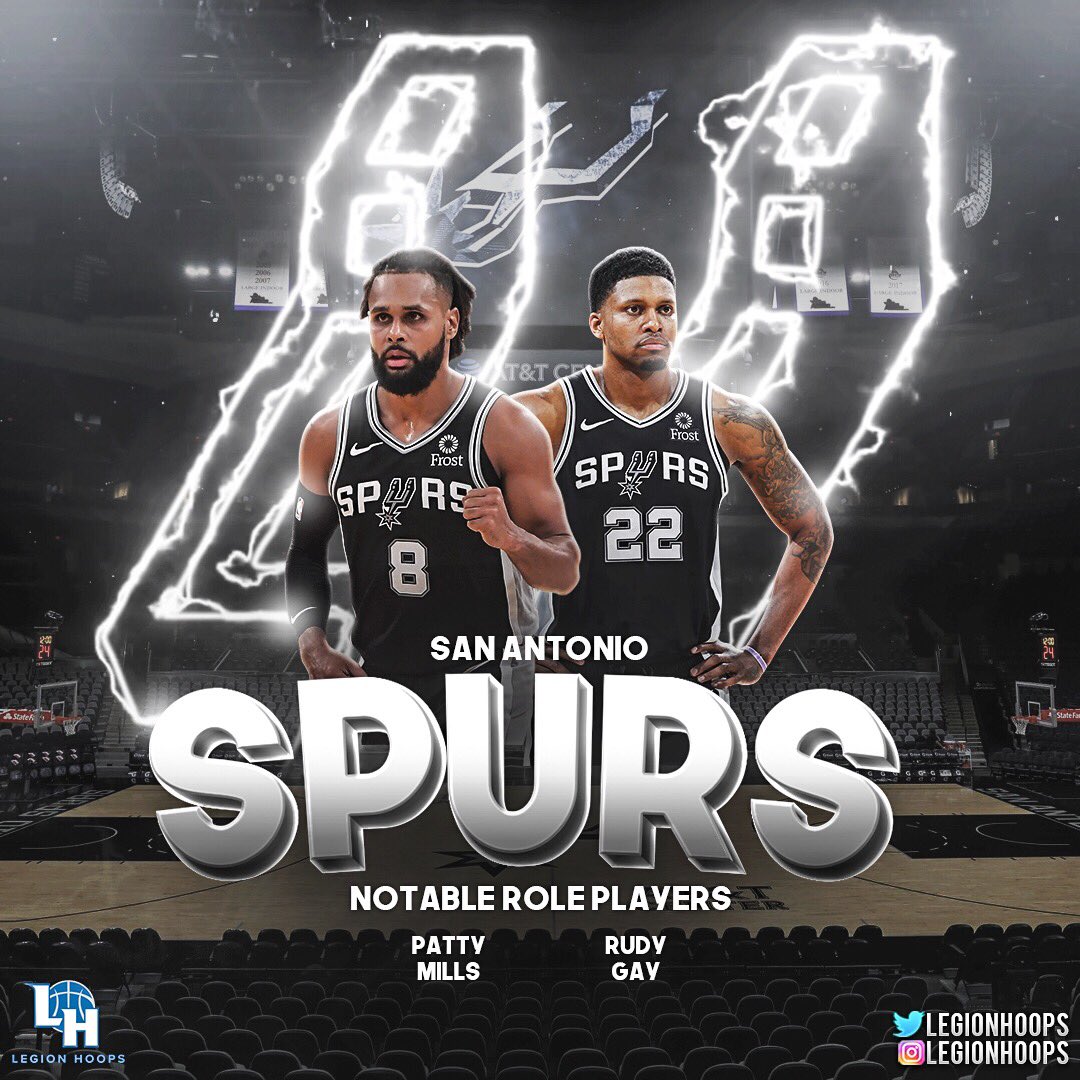 LegionHoops's tweet photo. Donβt sleep on the Spurs this season. π #LHProjectedStarters https://t.co/WBQYfPUUrb