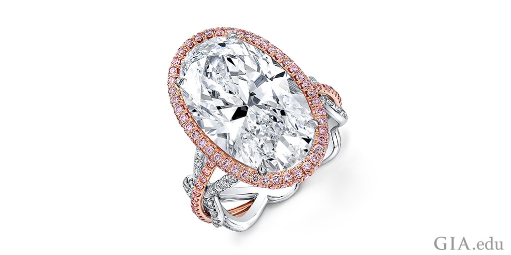 GIAnews's tweet photo. Interested in an oval diamond #engagemenring? The #4CsofDiamondQuality will help narrow your search. Read our blog for tips and tricks to picking the perfect oval diamond engagement ring. https://t.co/fR2XvXlz9J Courtesy: Rahaminov Diamonds https://t.co/cZBSRJTWl0