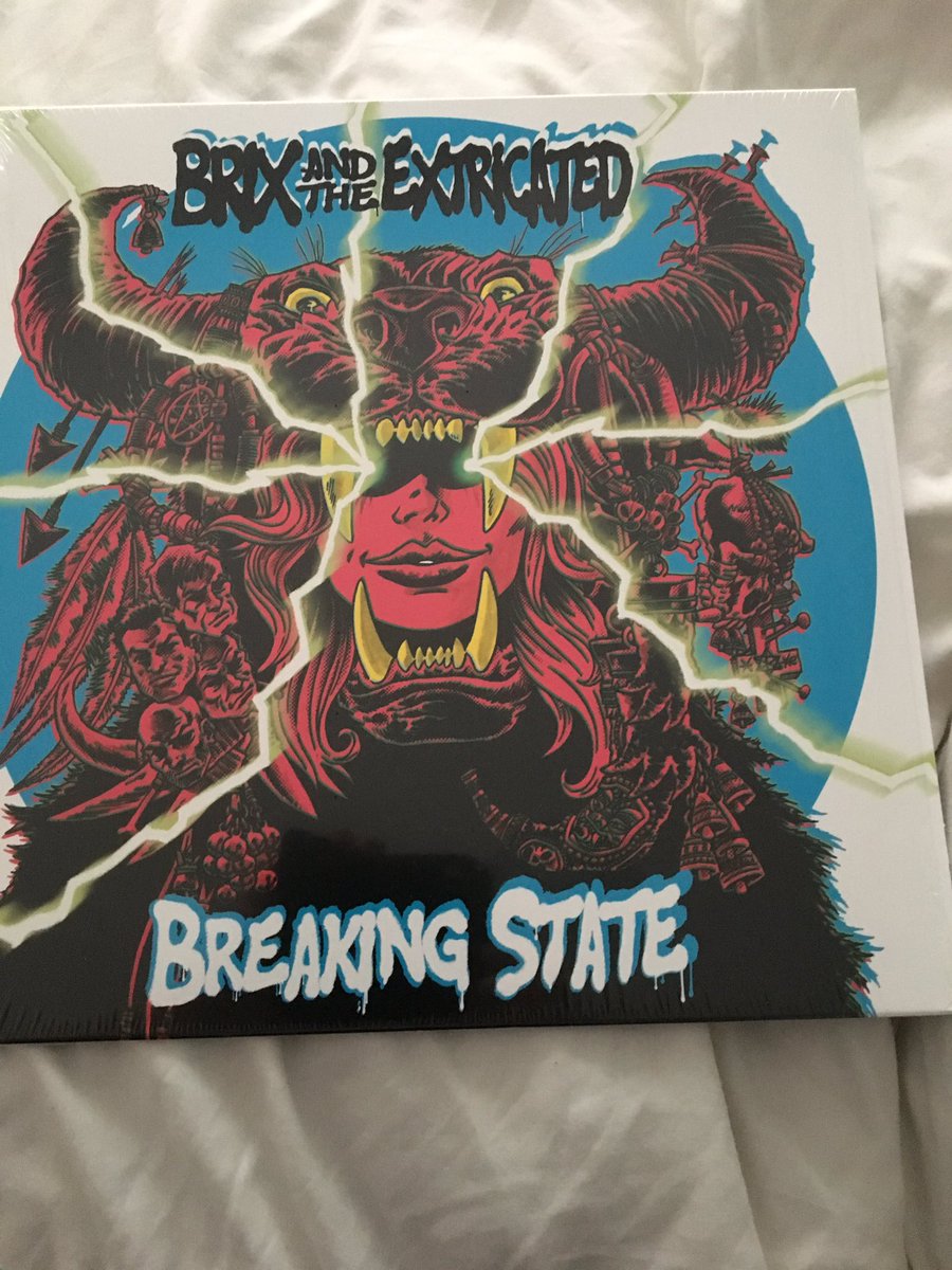 01510mski's tweet image. So glad to have been working from home today so I was in when the postie knocked with this beauty #breakingstate #berryvinyl 💜