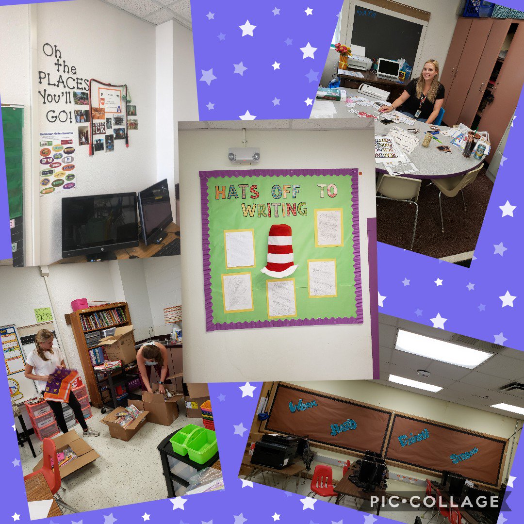 GPeabodyElem's tweet photo. It's Fri-yay! Teachers and staff have been hard at work getting the school ready. We can't wait to meet everyone at Meet the Teacher Night on Thursday, August 15th from 4-6! #workhardfinishstrong @MolinaSunset https://t.co/02vZM3qioD