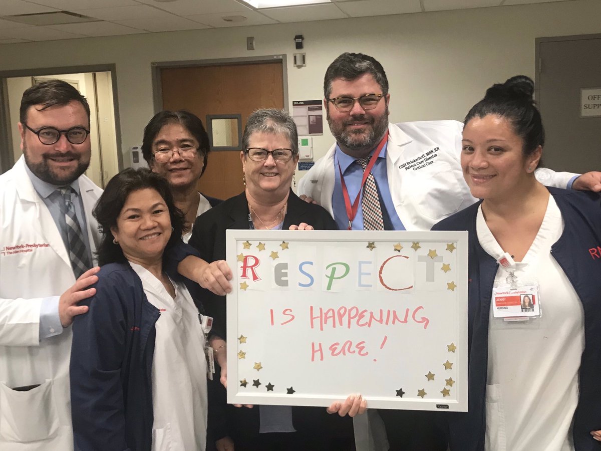 kcmushet's tweet photo. Happy RESPECT Week from 2 River East! #ProudtobeNYP #TheAllenHospital https://t.co/WmcwfAMTRJ