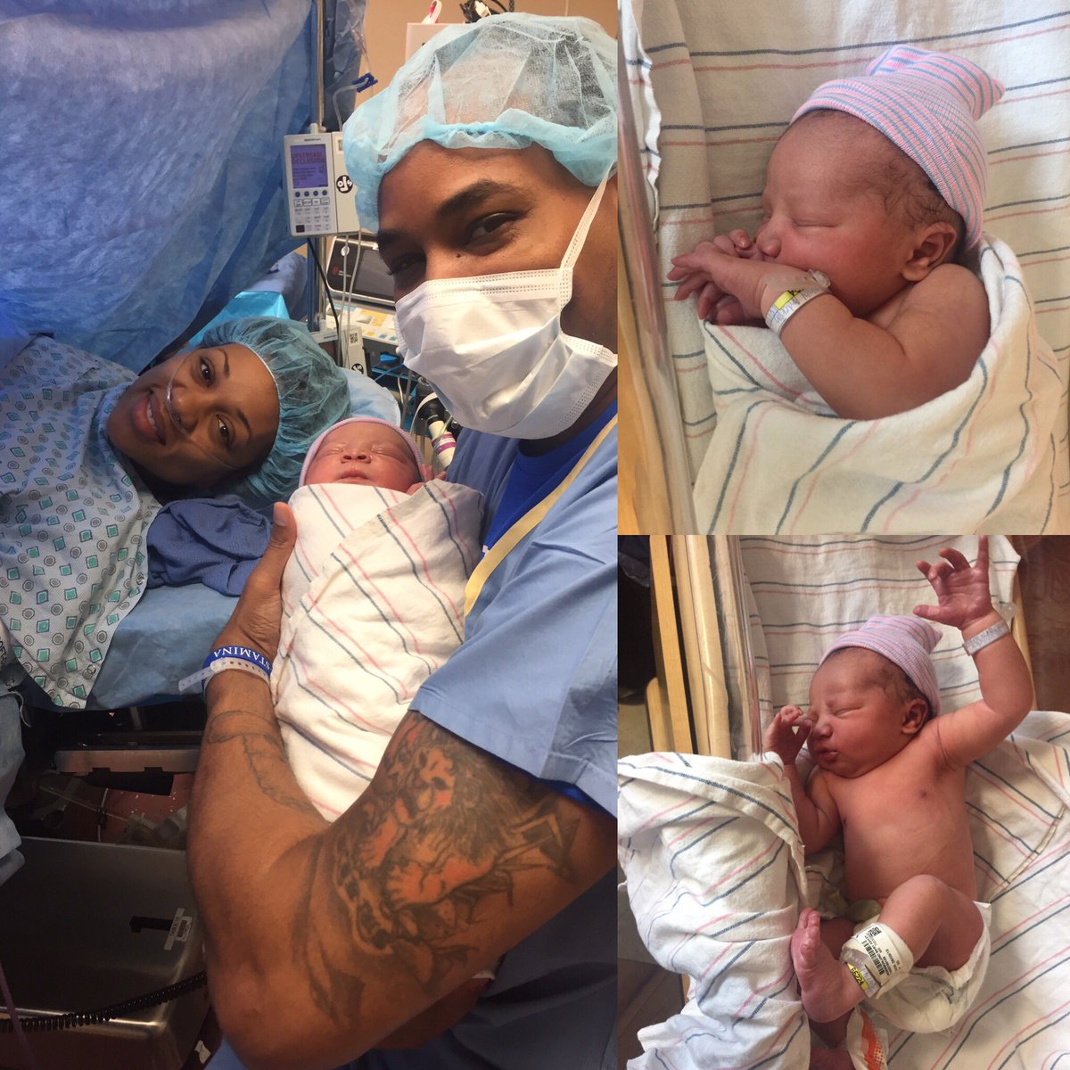 DerekLAnderson's tweet photo. Welcome to the world ACE Anderson!!
We want to say Thank you All for your Love, Support, & Prayers for our Family.
👶🏽 #AceDA
August 9th 2019
9 Pounds 14 Ounces
21 Inches https://t.co/gKWXUTVJlG