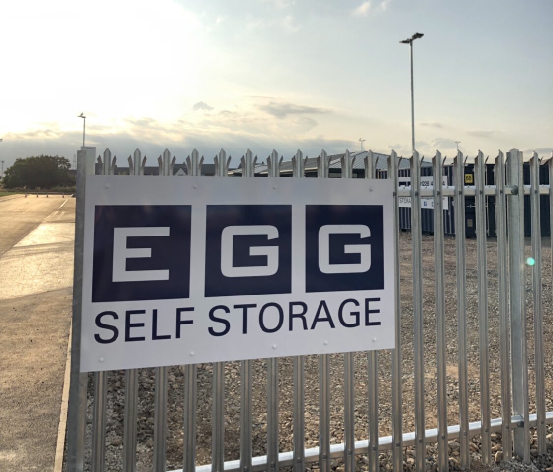 EggSelf's tweet photo. Finishing touches, the new signage is now up on site! https://t.co/L8pqstPIyX