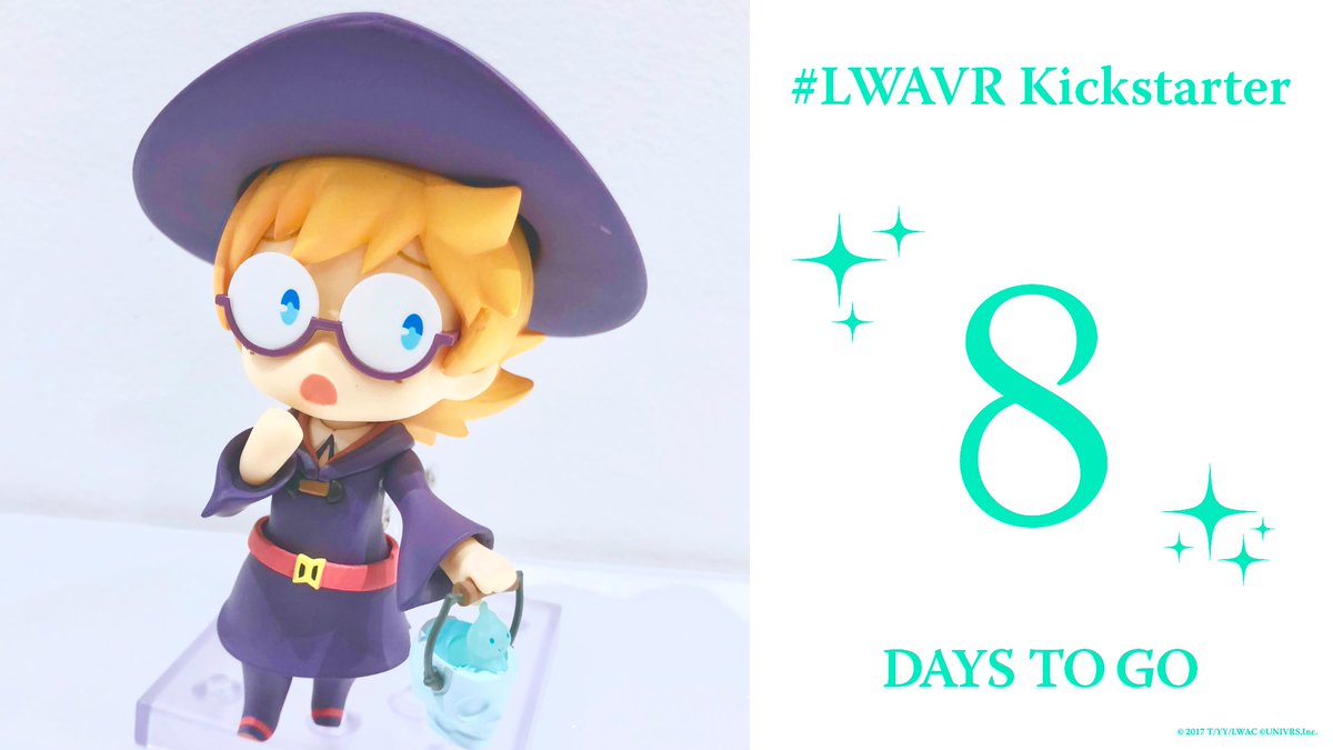 LWA_VR's tweet image. ✨8 DAYS TO GO✨

“Little Witch Academia -VR Broom Racing-“ #Kickstarter will end in 8 days🧹

Support Now➡️ bit.ly/2KY6tLV

Check out the latest update on the project page! It’s about our director, Junichi Yamamoto!

#LWAVR #crowdfunding #VirtualReality #VRgames #PSVR