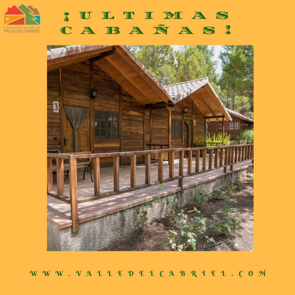 ¡ÚLTIMAS CABAÑAS LIBRES PARA EL MES DE AGOSTO!

¡CORRE Y NO TE QUEDES SIN LA TUYA!

☎967470036