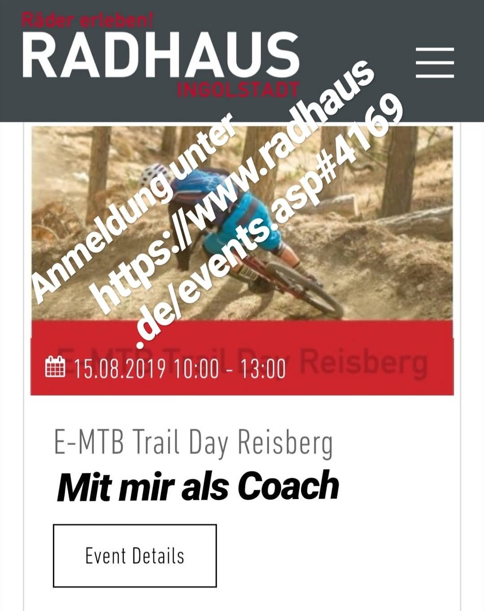 ericmaiwald1's tweet photo. Last Chance wer seine Fahrtechnik auf'm E-Bike verbessern will. Meldet sich unter https://t.co/usohskITfk einfach an.
#skills #camp #coach #ebikes https://t.co/U1XyUr91sc https://t.co/9DOhNUrypO