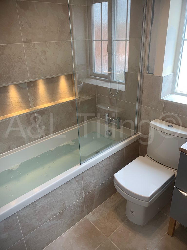 aoclements's tweet photo. Another completed bathroom renovation, using @NC_Nicobond adhesives and @MapeiUKLtd jasmine grout.
#mymapeiproject #NCProject https://t.co/UeOkLsSgc9