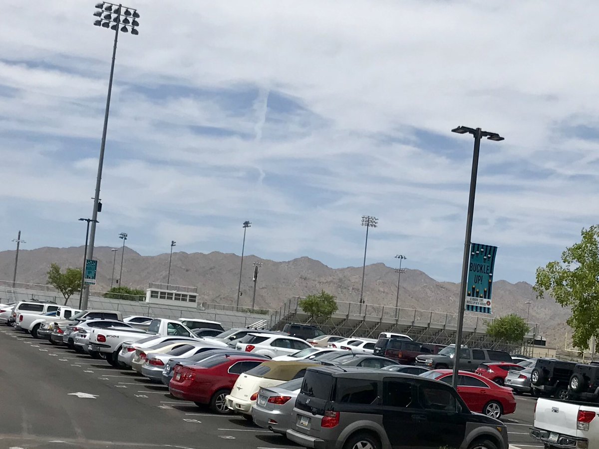 <a href="/buckleupvhs/">Buckle Up Verrado</a> banners are going up in the student parking lot. Great job 5th block class of 2019 <a href="/buckleupvhs/">Buckle Up Verrado</a> <a href="/1verrado/">Verrado High School</a> <a href="/BuckeyeAZPD/">Buckeye Police Department</a> #vhsbucklesup #studentsmakingadifference