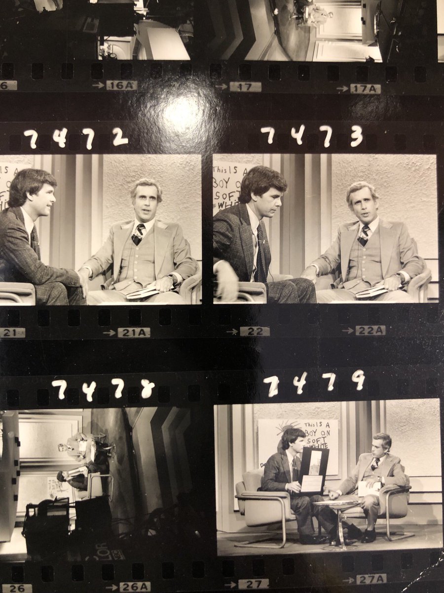saulwiener's tweet photo. @tombrokaw interviewing my father Harvey S. Wiener on #today c. 1983 https://t.co/1tlCyC8TRe