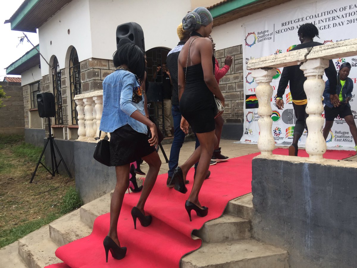 RefCEA's tweet image. #Alight and #Naturenetwork came together and organized a prayer day plus an after party at Matasia House. Many members of the refugee LGBTQ+ community came together to showcase their talents; including live performances, strutting on the Red carpet and the runway to showcased.