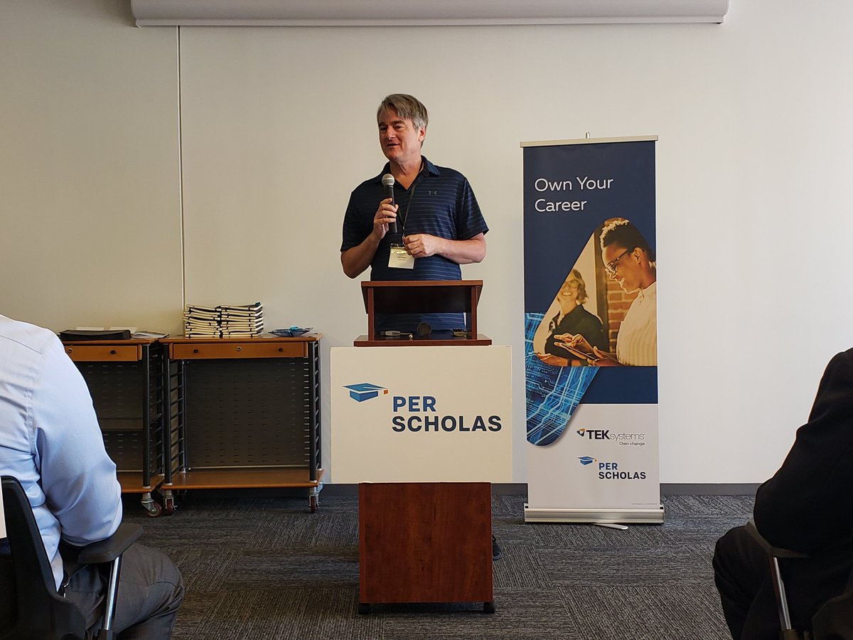 Per Scholas Greater #Boston celebrates the market's 1st #JavaDeveloper cohort powered by Champion Partner <a href="/TEKsystems/">TEKsystems</a>. Keynote speakers included Faith Johnson, VP of HR &amp; Talent Acquisition, TEKsystems, and Paul English, CTO and Co-Founder of <a href="/LolaTravel/">Lola Travel is now Lola.com</a>. Congrats to the grads!!