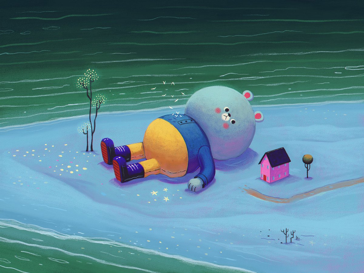 DanielHShaffer's tweet photo. where is he?
.
#illustration #dream #ocean #beach #fantasy #surreal #painting #art #danielshaffer https://t.co/OJWttZRJSD