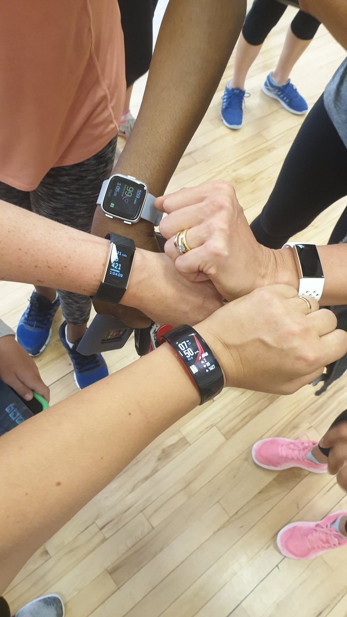 SimoniuxJ's tweet photo. So together with my Friday night  students x15 from @OxleasNHS @NHS_ELFT @GSTTnhs family, we took on #WeActiveChallenge2019 during 60 min of  #bodycombat we raised our hearts as high as 140bpm,together we burnt ~  8000kcal! I'm one proud instructor @LesMills 👌👍👍 @cherie_trew https://t.co/3cRTo6N9si