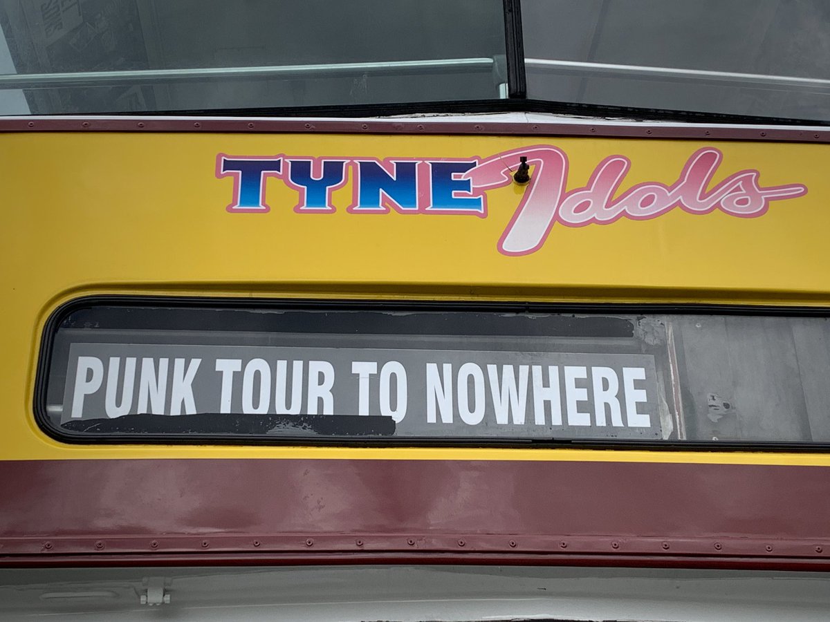 The <a href="/TyneIdols/">Tyne Idols</a> bus is ready for the punk tour on Sunday 18 August. With <a href="/CherryPeesh/">Cherry & Peesh</a> <a href="/LoGOz/">LoGOz</a> <a href="/TheNutopians/">The Nutopians</a> and special guests too. Tickets from @JulieVintageTea