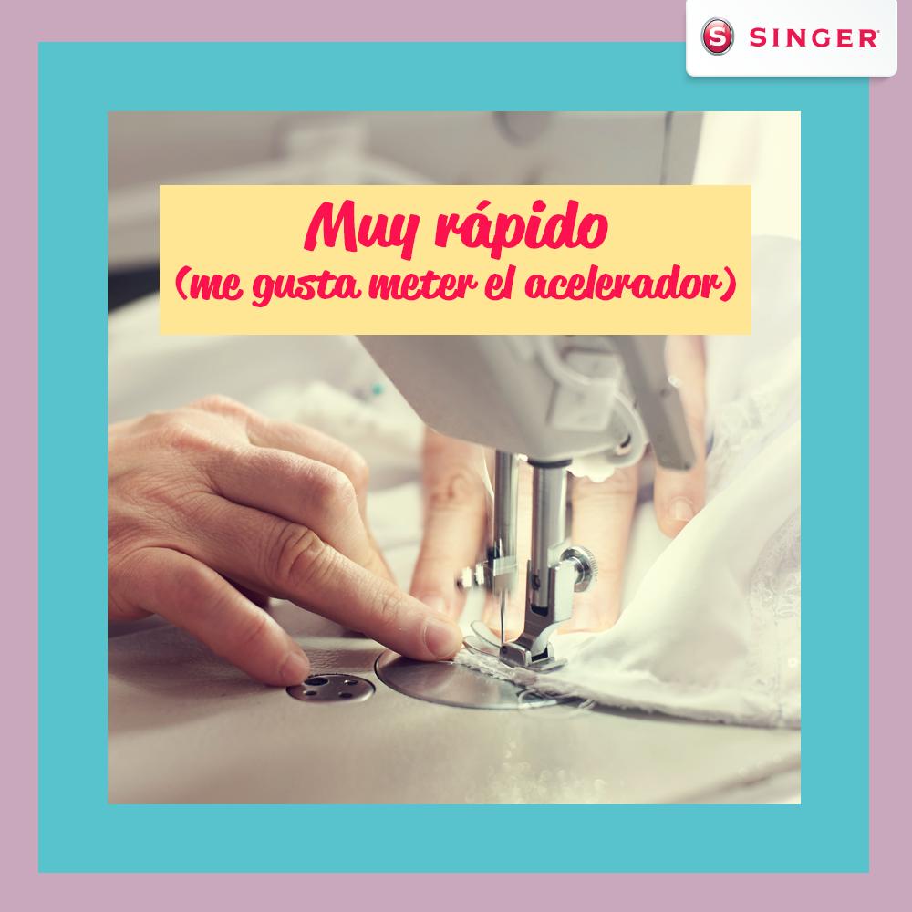 Singer_MX's tweet photo. Queremos saber más de ti: ¿con qué velocidad acostumbras coser? ☝🏽😄 #SoyFanSinger #AmoMiSinger #AmoCoser #SingerSewingMachine #SewingMachine #costura #puntadas #tip #TipSinger https://t.co/nOncSEXlIT