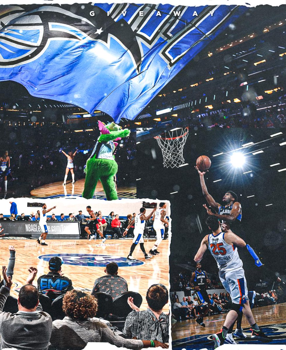 OrlandoMagic's tweet photo. GIVEAWAY: RT for a chance to win 2 tickets to both an @OrlandoMagic and @LakelandMagic game this season. (must be following both accounts) Entries close 8/11/19 at 11:59PM. 

Rules: https://t.co/eeb76qK2z7

#MagicAboveAll x #AsOne https://t.co/5uNCGvWRQE