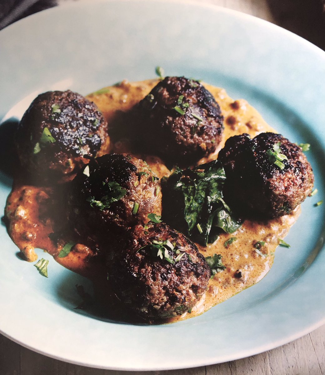 chefviveksingh's tweet photo. You’ve had kofta, but have you had venison kofta?! There’s plenty of spices in there and some prune too, giving added depth of flavour 🙌 I’ll be cooking this up tomorrow morning at 10am on @SaturdayKitchen - make sure you tune in! https://t.co/nC6fyQgEmH
