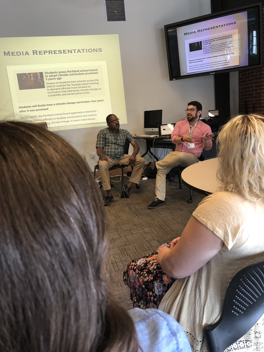 Portland teachers and <a href="/Oregonian/">The Oregonian</a> education reporter <a href="/edercampuzano/">Señor Eder Campuzano 🇲🇽</a> come together to discuss media portrayals of education.