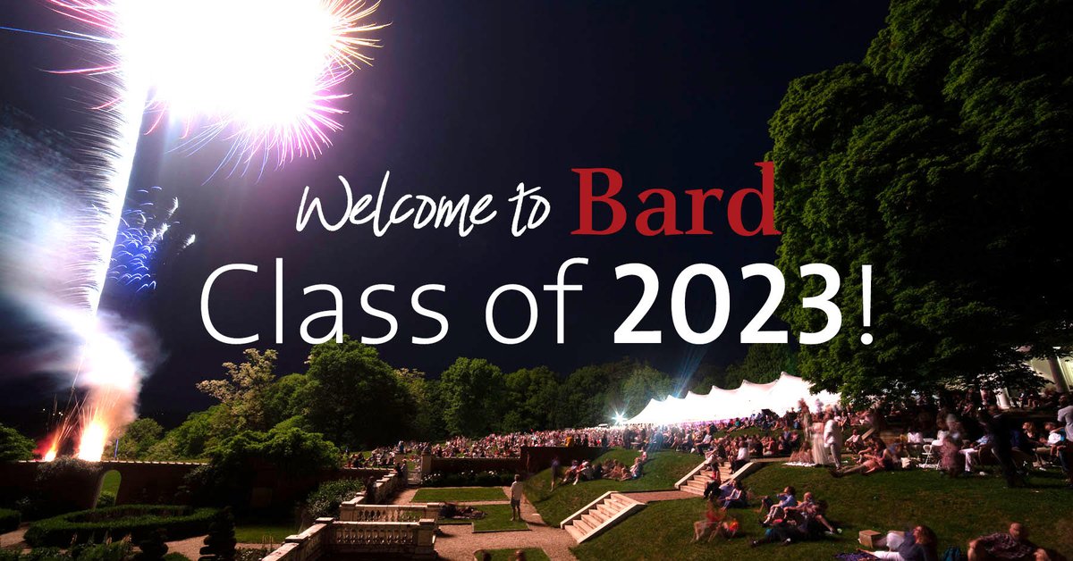 BardCollege's tweet photo. Welcome to Bard, Class of 2023! It's arrival day, and we're so happy to have our first-years on campus. #bardcollege #bard23 https://t.co/oWHukpIkIM