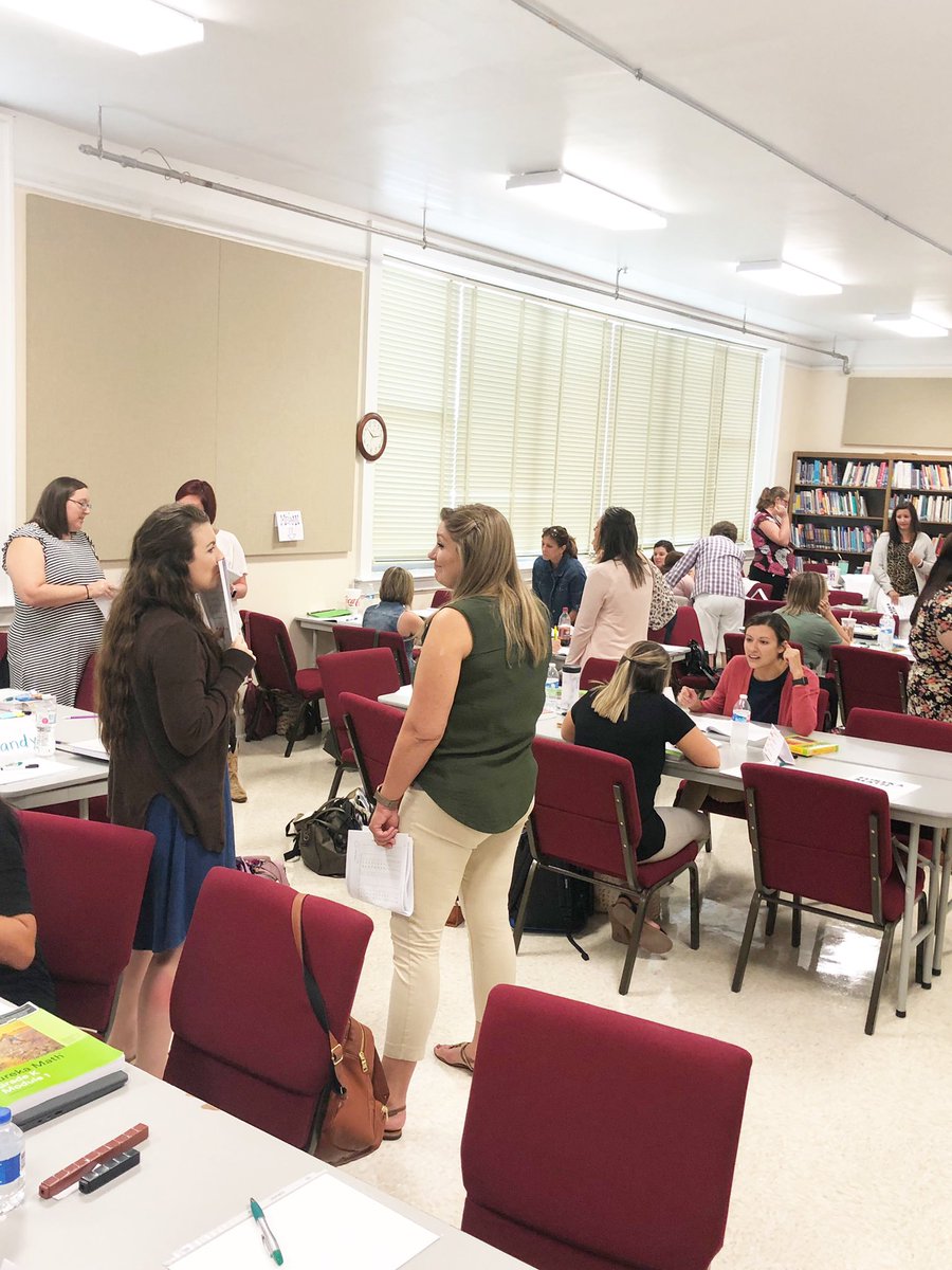 tpsdmath's tweet photo. Some of our K-2 teachers had a great day studying and discussing the prep and customization process for Eureka math! ✏️ 📗 https://t.co/YKtUvLOjQF
