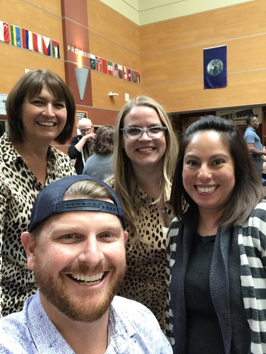 ElementaryMaple's tweet photo. The @ElementaryMaple Admin Team with our leader @SeattleSupt having a blast planning for the year ahead! Excited to welcome back our students and families!  #MapleMonarchs https://t.co/mVXpjkD5Jo
