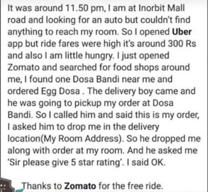 This is how you have to expand your products #ProductExpansion  @ZomatoIN @swiggy_in @UberEats