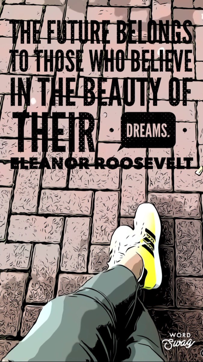 BertiDavide's tweet photo. The future belongs to those who believe in the beauty of their dreams.
 (Eleanor Roosevelt) https://t.co/wTcrvswhqI