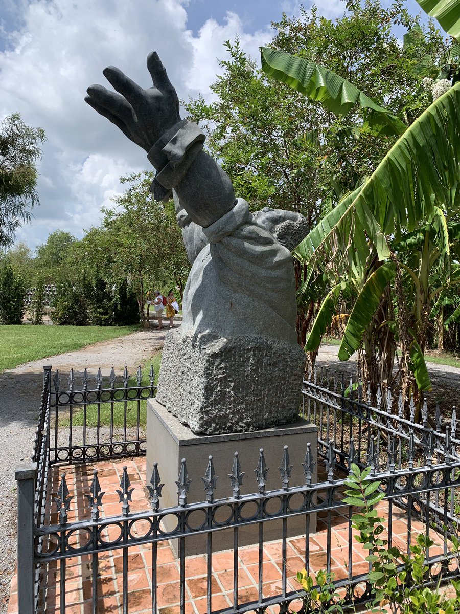 gcsmd's tweet photo. Incredibly powerful memorials to children who died in slavery-“our angels” and uprising/slaughter of enslaved Africans & subsequent psychological/emotional abuse to perpetuate economic institution of slavery- thank you #CCPHIntensive2019 for offering this to @CSPfellows https://t.co/96neNYGWdQ