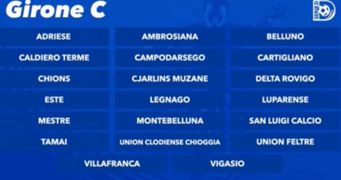 Peppe_FN's tweet photo. Sono stati designati oggi i 9 gironi della #SerieD
Andiamo a guardare le stragrandi favorite:
Girone A:@AsLuccheseLib
Girone B:@ProSesto
Girone C: #Adriese https://t.co/gtFkXsVQN4