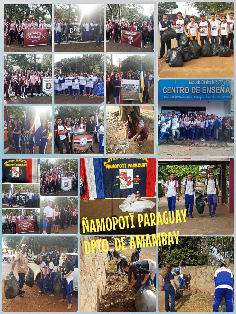 silvana_abdo's tweet photo. Felicitaciones a los niños y adolescentes de las escuelas del país, que con sus acciones están generando conciencia para el respeto y cuidado del ambiente! #RevivePy #ÑamopotîParaguay https://t.co/m0gCyQDJBh
