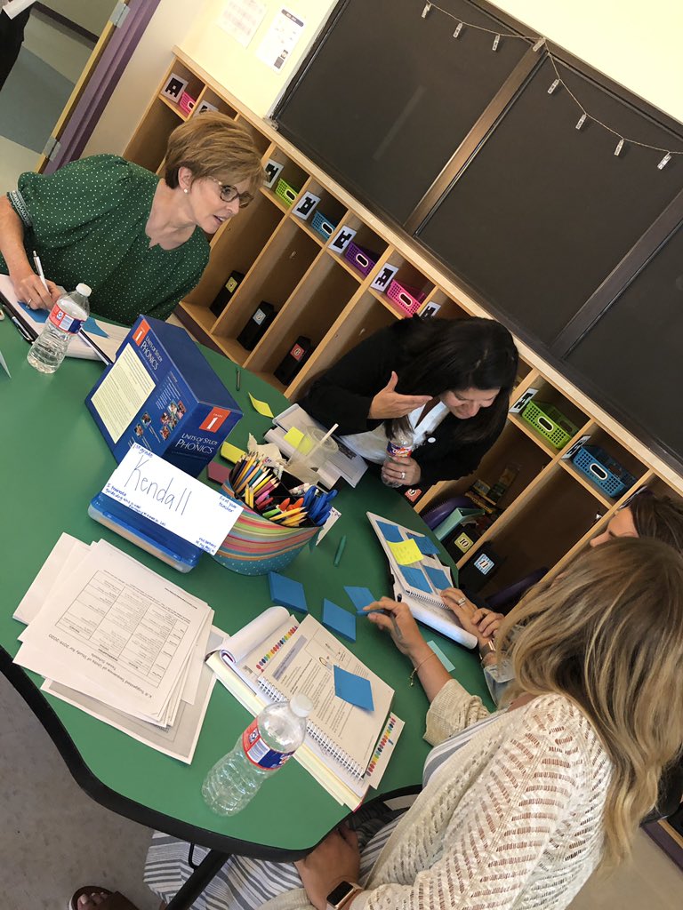 cwilliamsark's tweet photo. SFASU Charter School educators in action! Exploring extensions in phonics units of study. #tcrwp #unitsofstudyinphonics @SFASUCharter https://t.co/jJXlr01irm