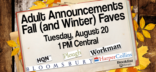 Plough's tweet photo. What are @ALA_Booklist's favorite Fall and Winter titles? Plough's at the table! Join the free webinar: https://t.co/UTfbupXEZ0
#falltitles #bestbooks #mustread https://t.co/KWWuJv4QcC