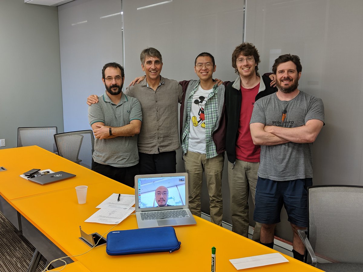 thegautamkamath's tweet photo. Congratulations to the inimitable @realZhaoSong on successfully defending his PhD thesis! https://t.co/XJLZIvUx16