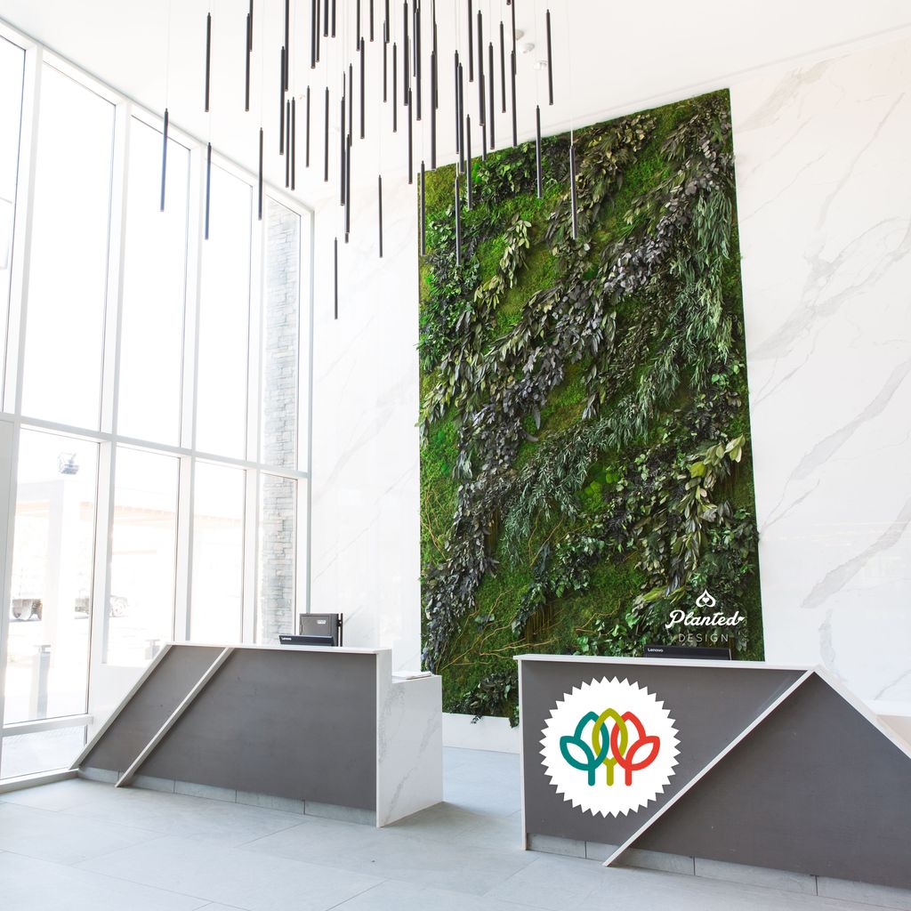 PlantedDesign's tweet photo. Have you heard? We won two gold awards from @American_Hort for our 20 ft tall #MossWall at @hoteltriohealdsburg! 🏆😁 

#PlantedDesign #CustomDesign #LobbyDecor #GreenWall #ReconnectWithNature #GreenSpacesInUrbanPlaces #PlantsMakePeopleHappy #BohoStyle #GreenLife #PlantLove https://t.co/FaZOv2wIPW