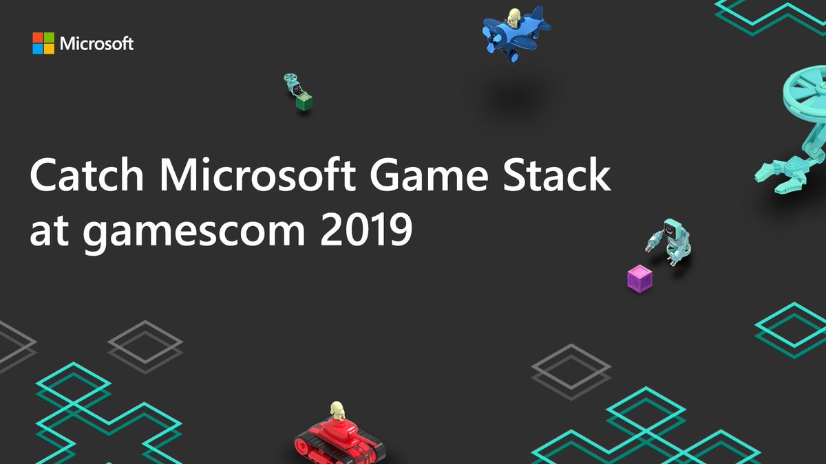 XBOXGameDev's tweet photo. .@Gamescom is coming and #MSFTGameStack will be attending for the first time ever. Join us for a week of gaming, entertainment, inspiration, and innovation: https://t.co/hurONNIKIN #Gamescom2019 https://t.co/CRVquLdUih