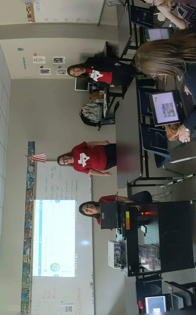 srakubeczka's tweet photo. Fun teaching some CI strategies through culture with the Strack Spanish team today! #rls2019 #KleinFamily #KleinRLS #StrackChamps @StrackKISD https://t.co/RyJjL5S868