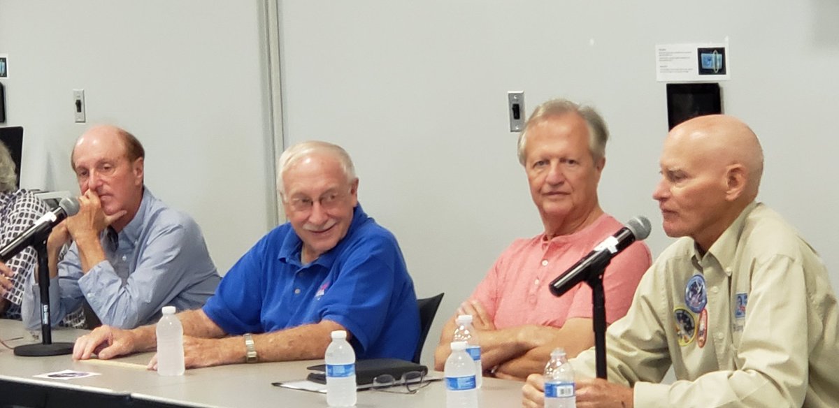 Are you in Delaware? 
We're in Delaware running an "ask a scientist" panel <a href="/Leweslibrary/">Lewes Library</a>.

- Kids show and tell starts at 2pm
- Adults panel starts at 4pm.
Thanks to #astronaut Mike Mullane and Jack Clemons