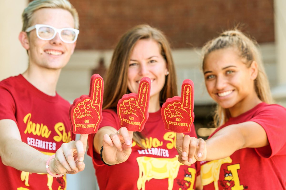Heading to the <a href="/IowaStateFair/">Iowa State Fair</a>? Stop by and say "Hi!" Great deals on #Cyclone gear and awesome innovators pitching some great ideas! See you in the Varied Industries Building! #IowaStateInnovates #cyclONEnation