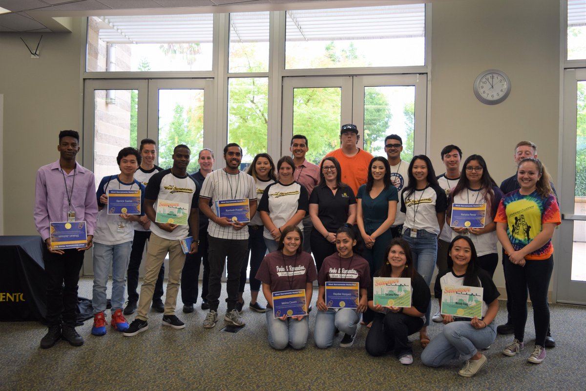 cityofwestsac's tweet photo. Thank you & good luck to 23 summer interns who just completed 8 weeks w/ the City. Their enthusiasm, smarts, and contributions were felt in every single department. Now...off you go, back to school or out into the workforce. We โค๏ธ you! #internsrock, #westsachomerun, #summerSTEPS https://t.co/pGDtP7UKv0