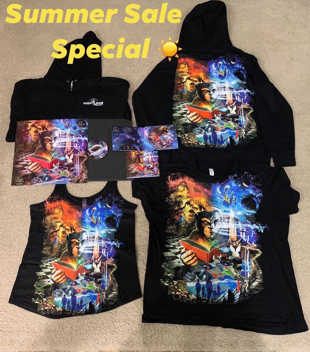 ☀️ A Question of Reality Summer Special ☀️ grab yourself some of our album goodies with big savings over at amplifydmusic.com/experience/nep… very limited quantity of hoodies, vinyl and t-shirts left!