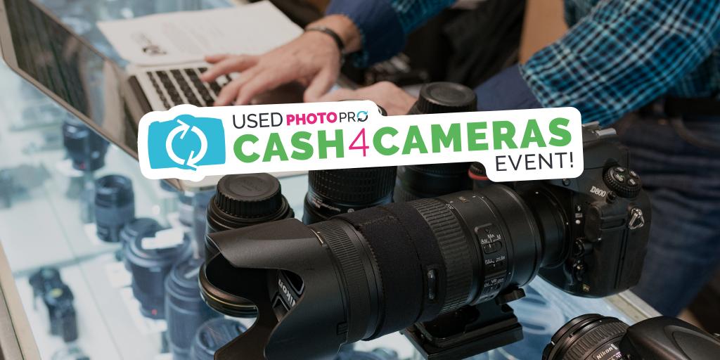 We are heading to <a href="/richmondcamera/">Richmond Camera Shop</a> next week to buy your used camera gear. Sensor cleaning and lens calibration services will be available #Cash4Cameras

Glen Allen, August 14th &amp; 15th: ow.ly/Lfop50vtevo
Fredericksburg, August 16th &amp; 17th: ow.ly/sil950vteFi